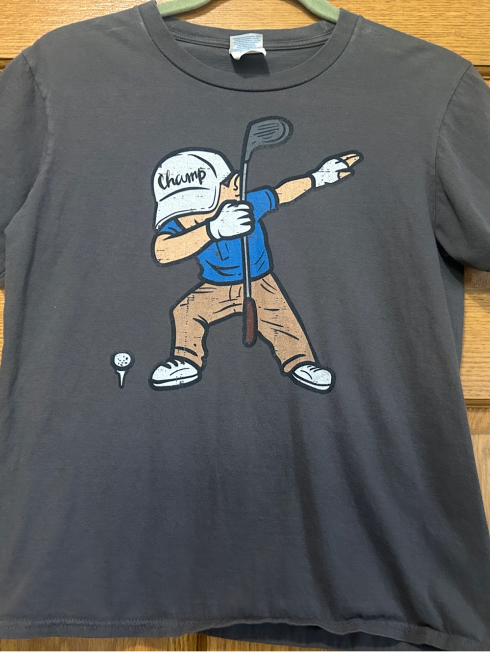 Kids unisex Graphic Golf Golfer Tee Graphic Port & Co